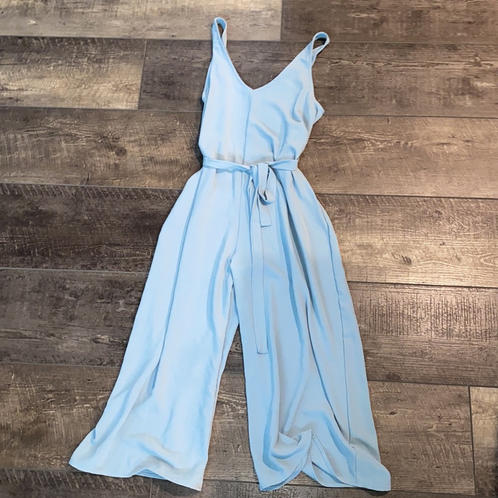 Cropped, wide leg jumpsuit - Picture 2 of 4
